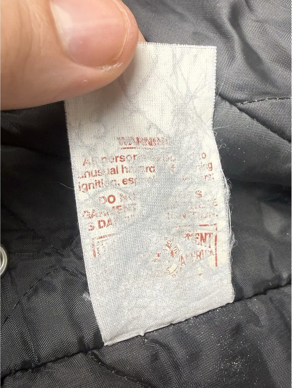 Carhartt Hood A02 BRN Brown Duck Canvas Quilt Lined Insulated Snap On USA